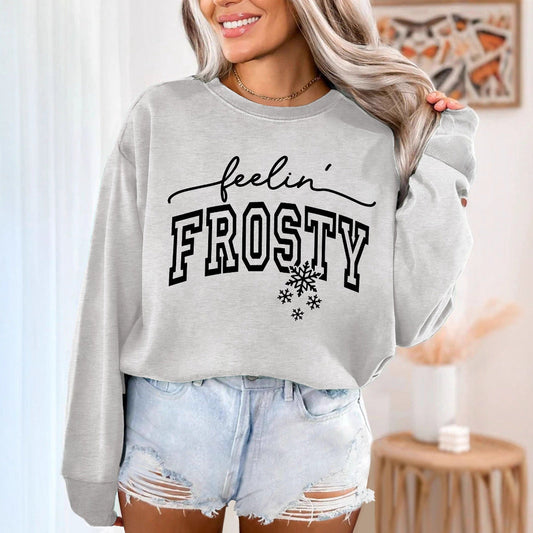 Damen Sweatshirt Grafik Aufdruck Eveloria - Eveloria