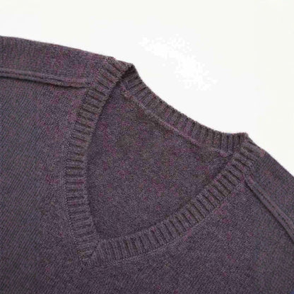 Damen Pullover V-Ausschnitt Wolle Eveloria