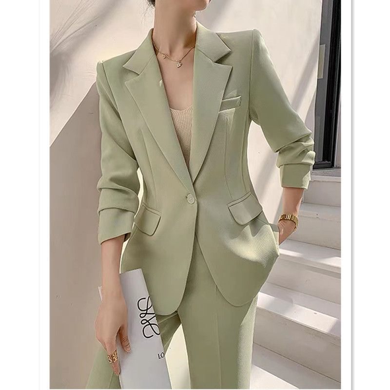 Damen Zweiteiliger Anzug Elegant Schnitt Eveloria