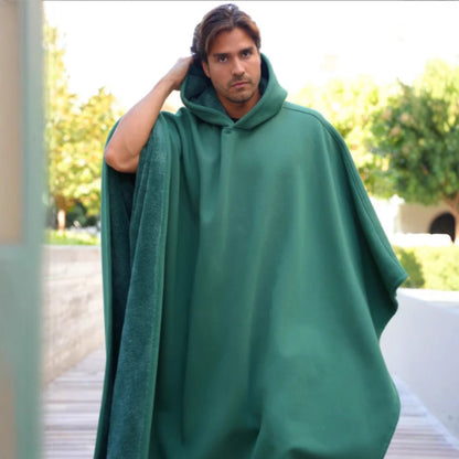 Damen Poncho-Decke mit Kapuze Multifunktionell Eveloria