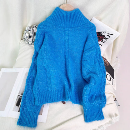 Damen Strickjacke Strukturiertes Zopfdesign Eveloria