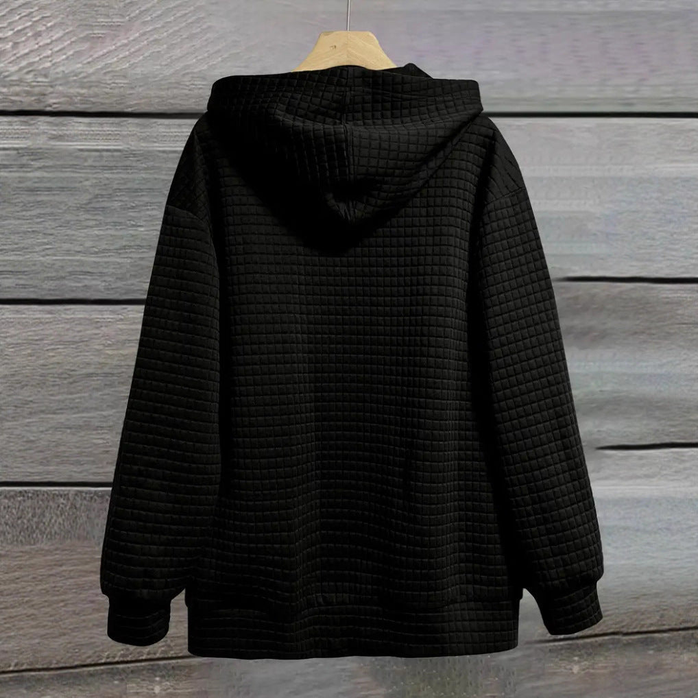 Damen Kapuzenjacke Lässig mit Motivdruck Eveloria