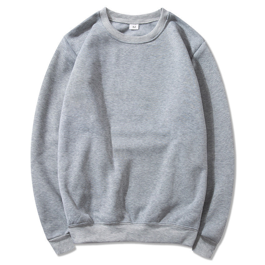 Damen Sweatshirt Weiches Fleece Lässiger Schnitt Grau Eveloria