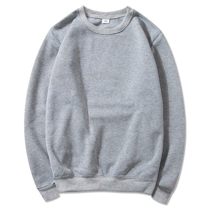 Damen Sweatshirt Weiches Fleece Lässiger Schnitt Grau Eveloria
