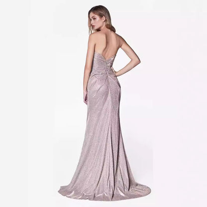 Damen Abendkleid mit Seitenschlitz Eveloria