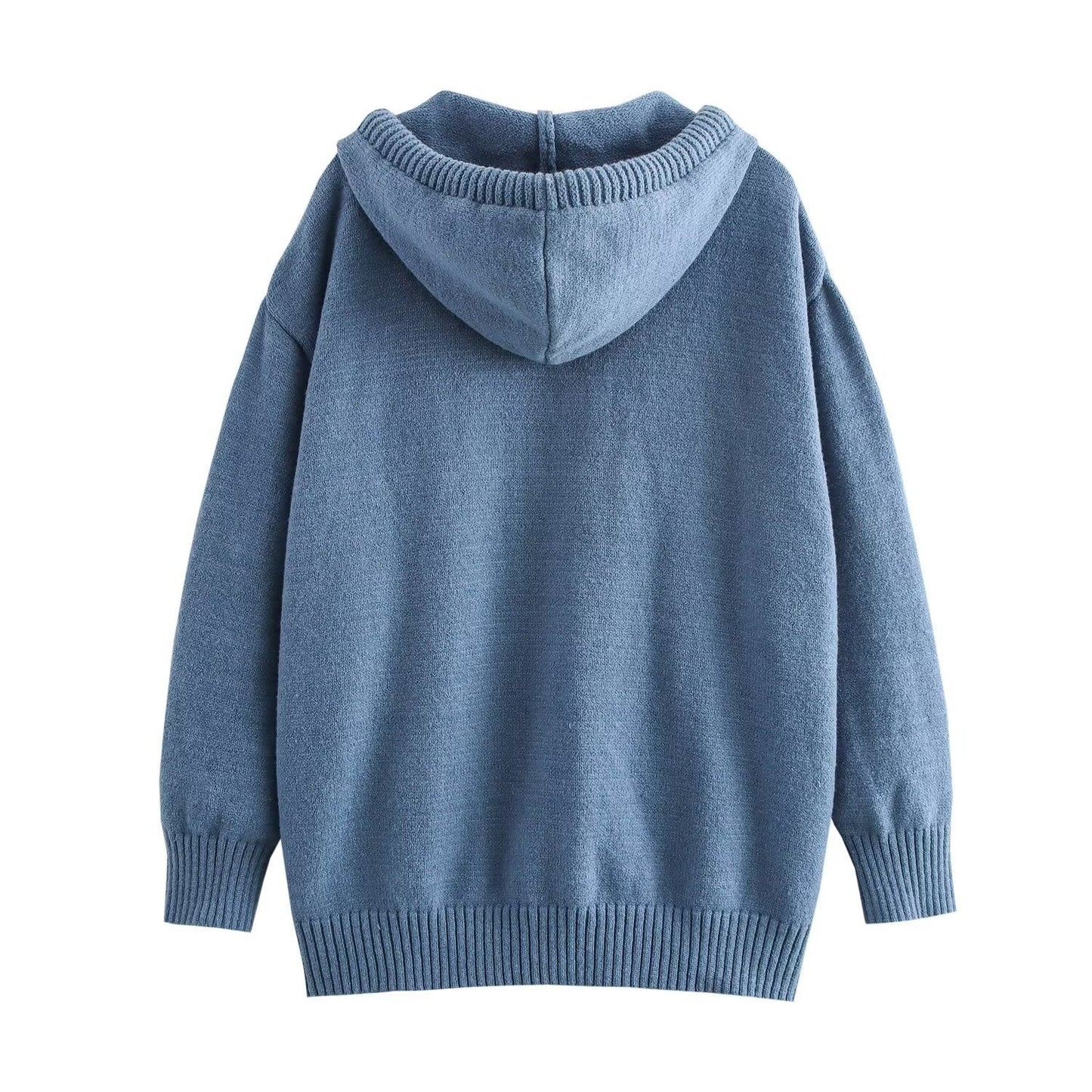 Damen Hoodie Kuschelig Tiermuster Eveloria