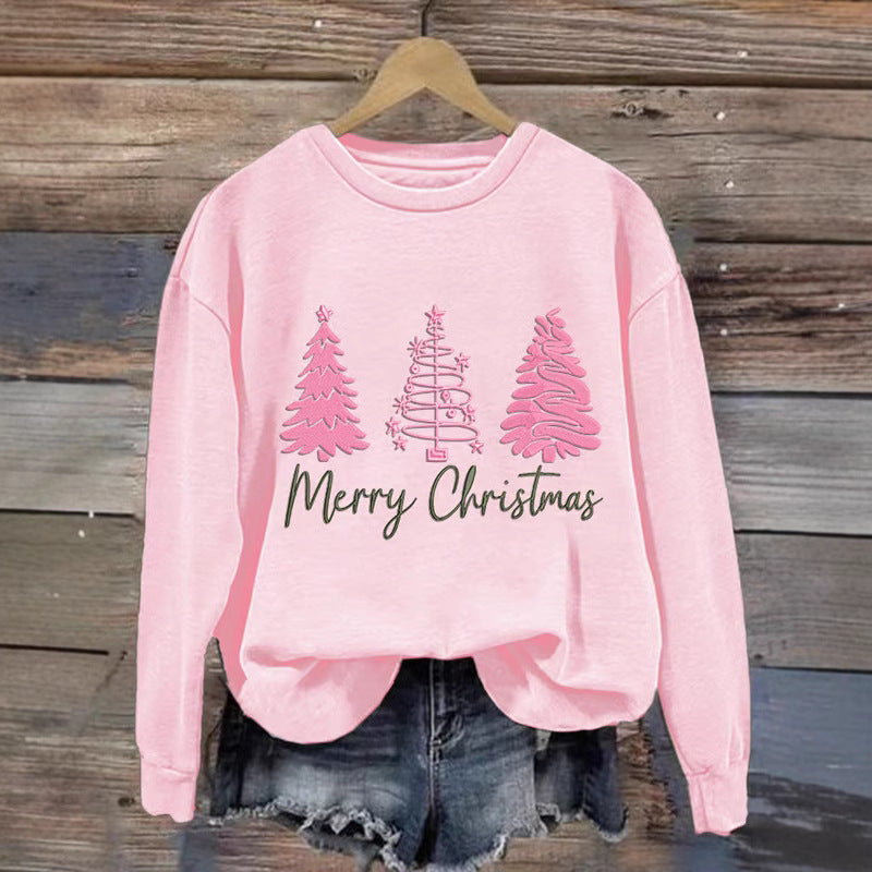 Damen Weihnachtssweatshirt Festlich Gemütlich Rot Eveloria
