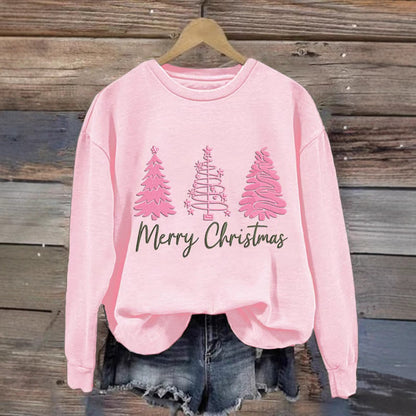 Damen Weihnachtssweatshirt Festlich Gemütlich Rot Eveloria
