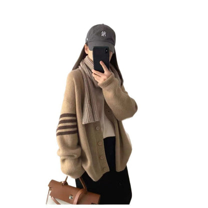 Damen Strickjacke Eveloria Warm