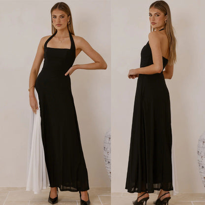 Damen Abendkleid Asymmetrischer Schnitt Elegantes Design Eveloria - Eveloria