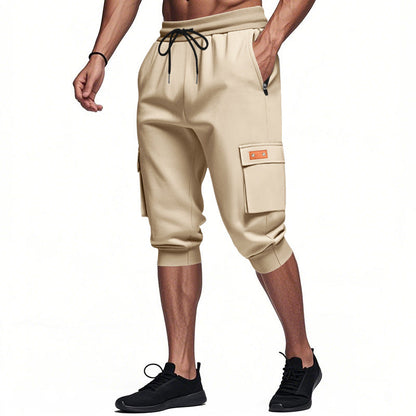 Herren Cargo-Shorts Elastischer Bund Bequem Eveloria