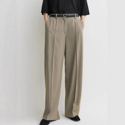 Damen Hochbundhose Weites Bein Eveloria - Eveloria