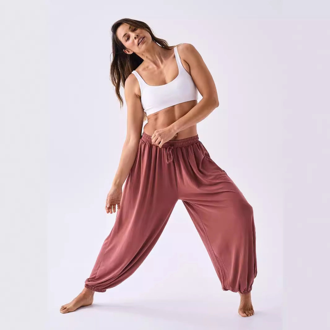 Damen Freizeithosen Elastischer Bund Schmale Bein Form Eveloria