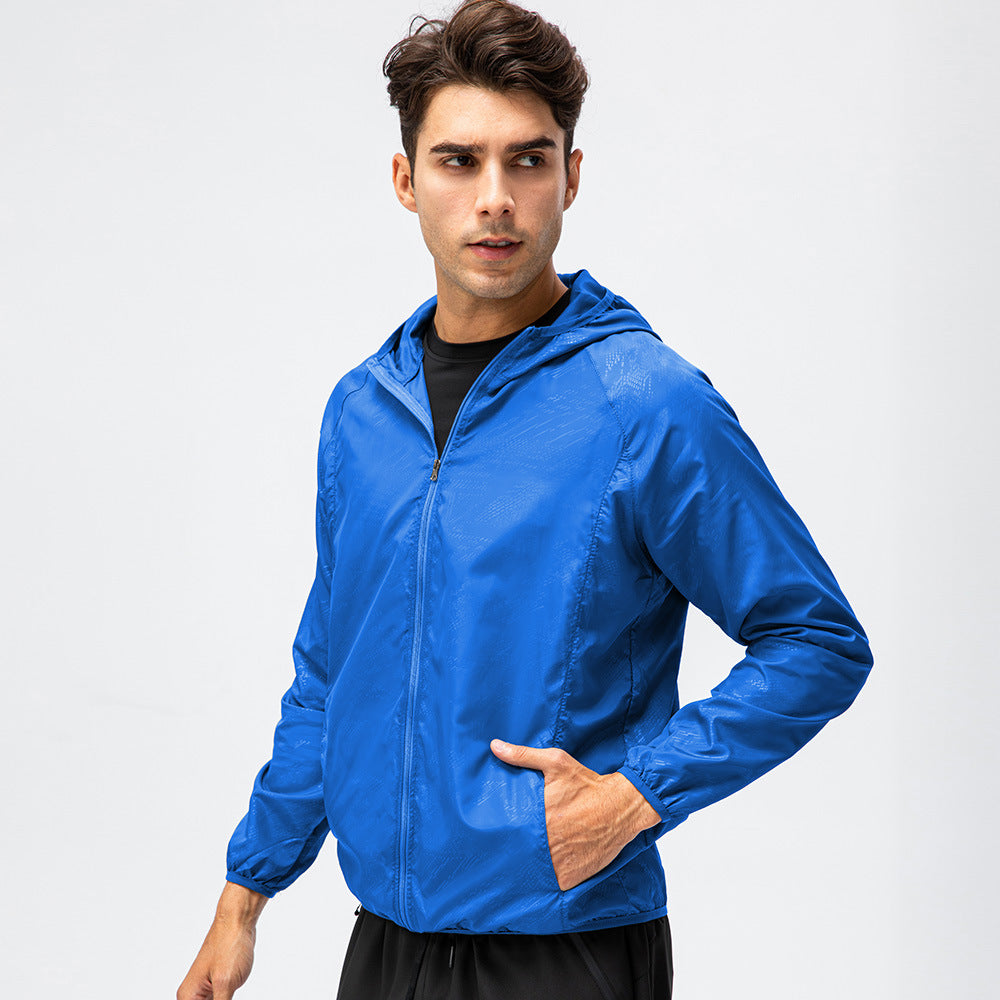 Herren Laufjacke Atmungsaktiv Reflektierend Leicht Eveloria