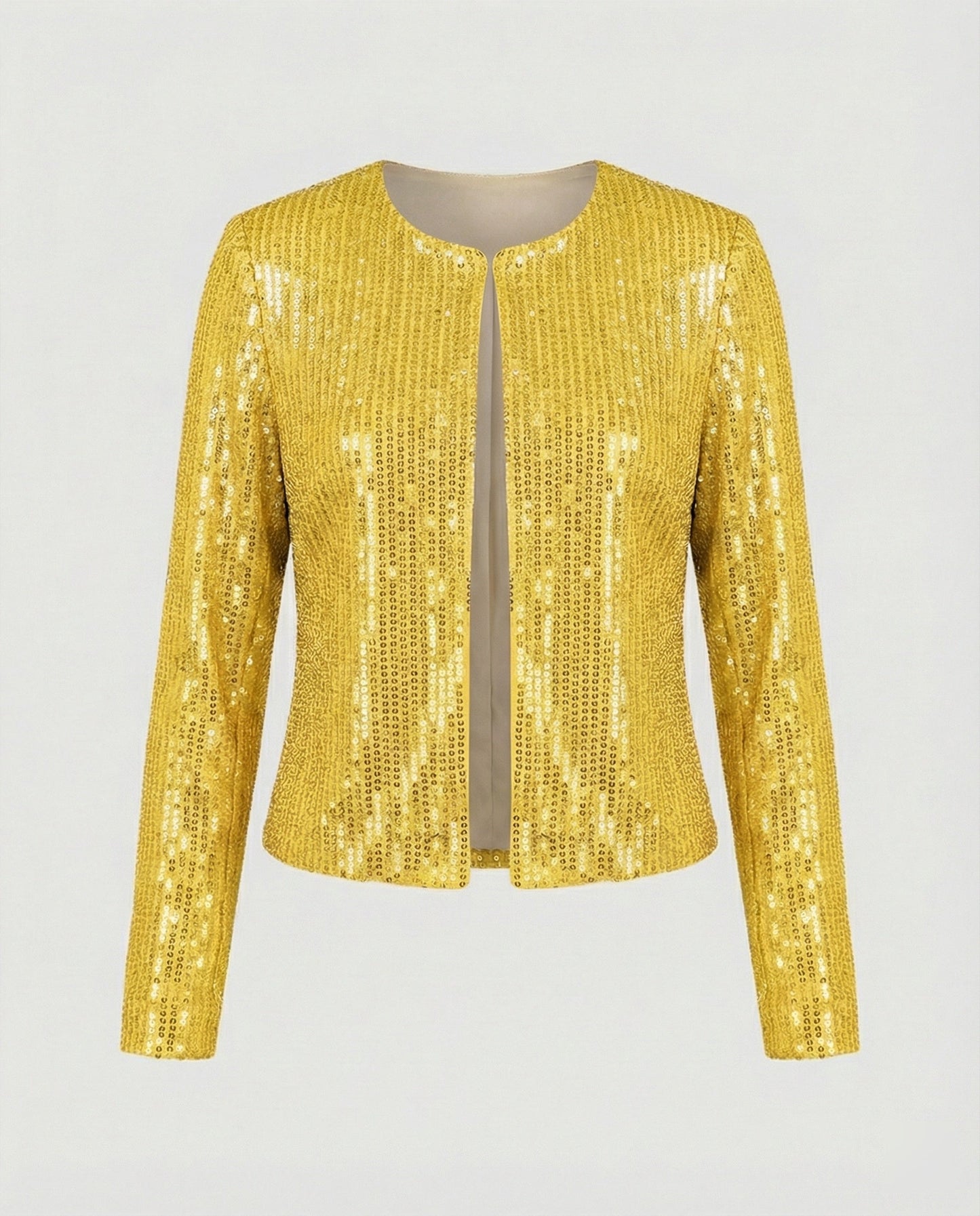 Damen Strickjacke Glitzer Effekt Eveloria