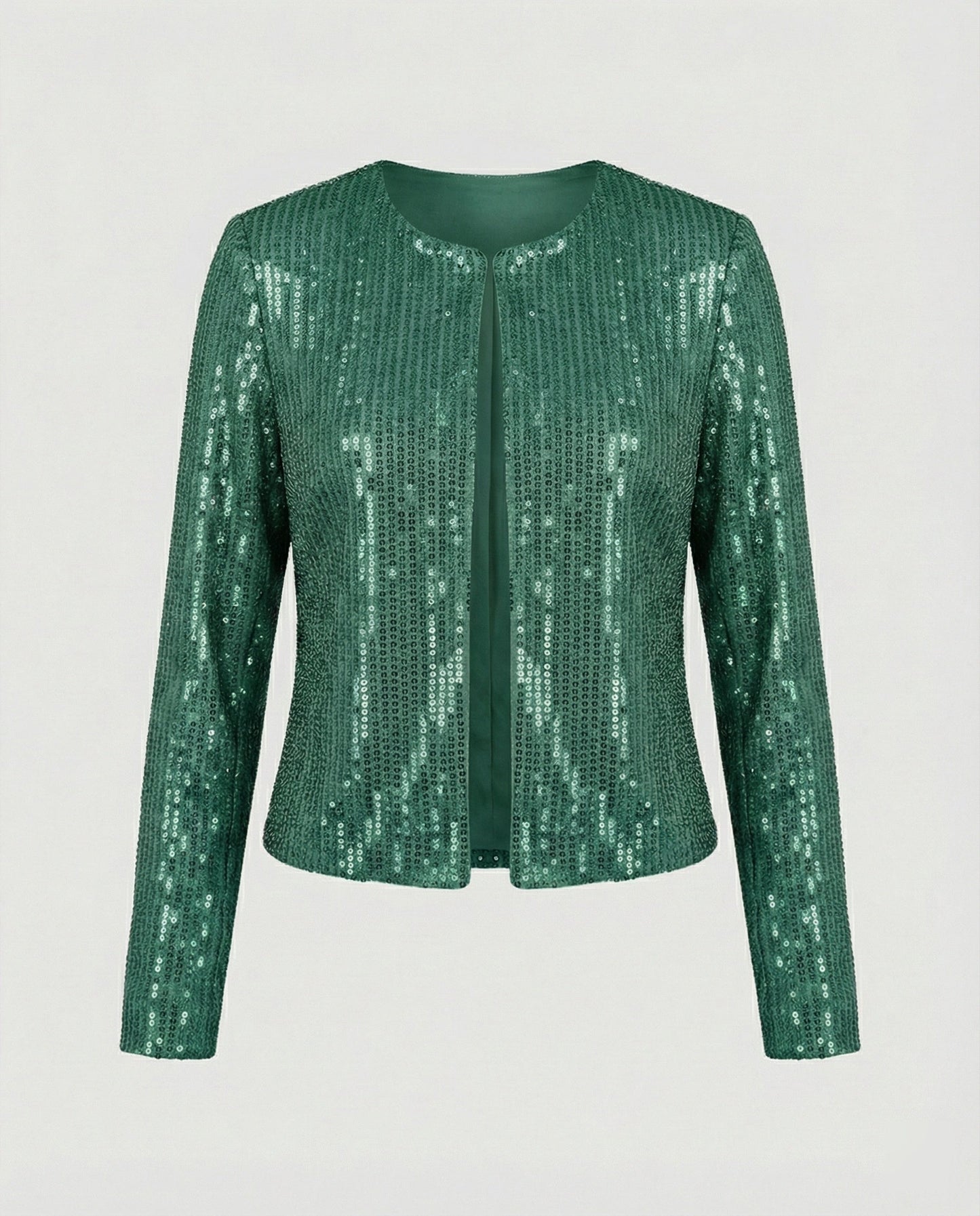 Damen Strickjacke Glitzer Effekt Eveloria