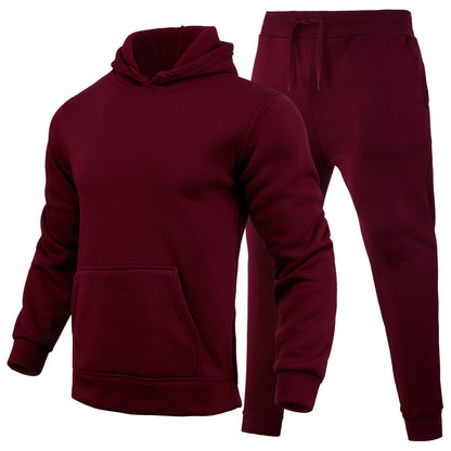 Damen Sportliches Hoodie- und Jogginghose-Set Baumwollmix Eveloria