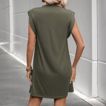 Damen Kleid mit weiten Ärmeln Eveloria