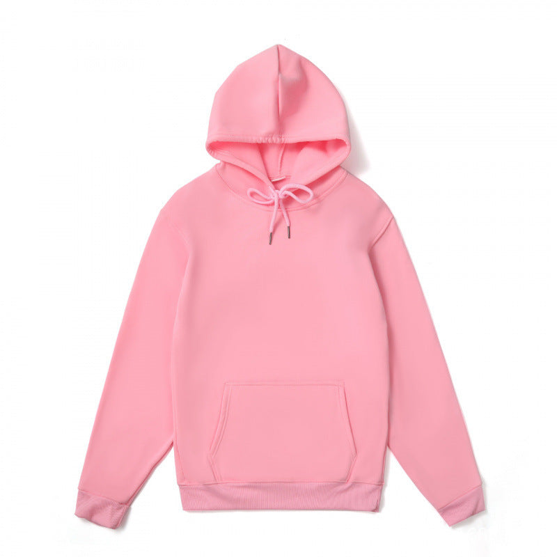 Damen Kapuzenpullover Bequem Kängurutaschen Grau