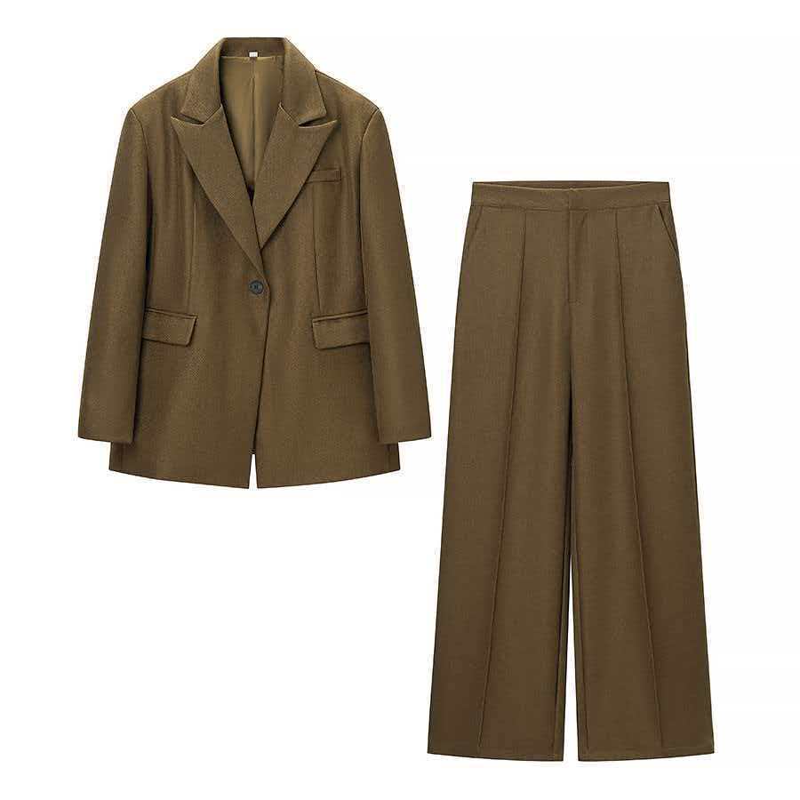 Damen Oversized Blazerjacke Klassisch Eveloria