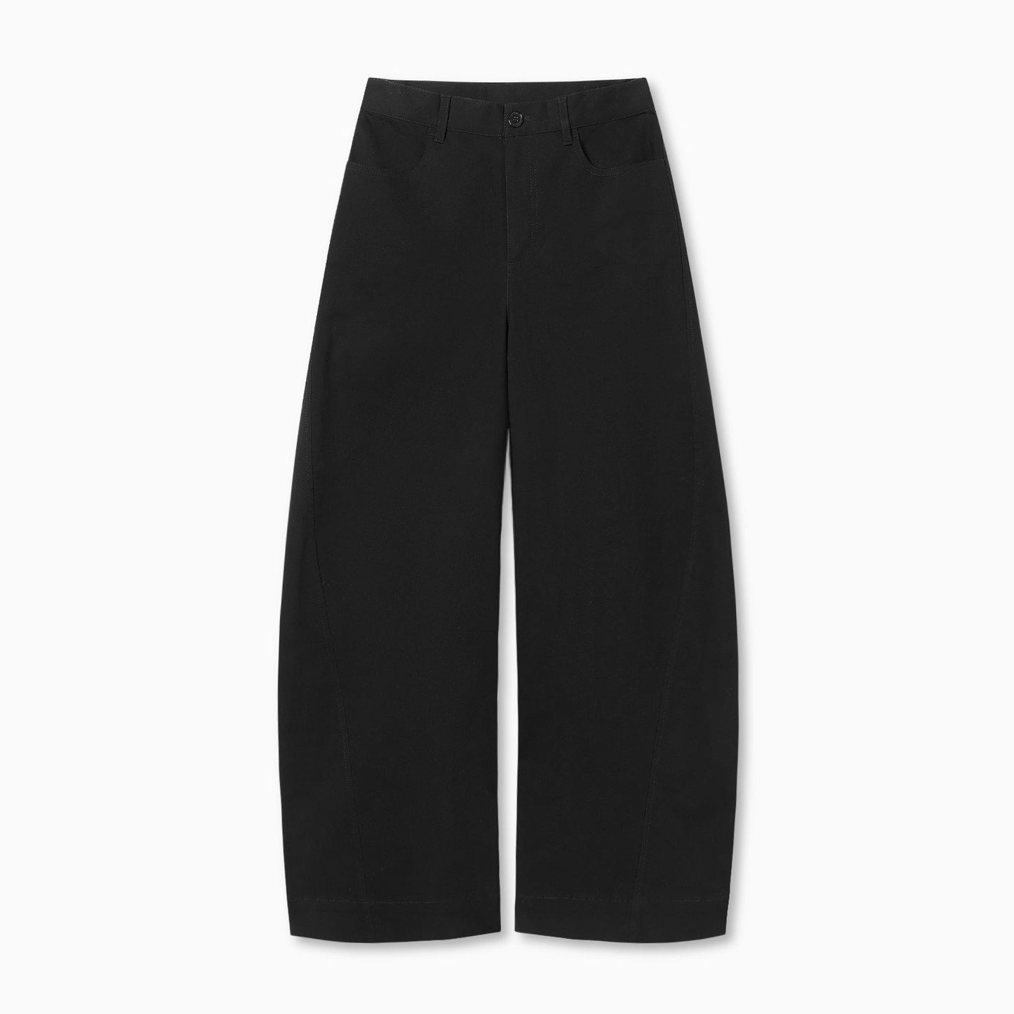 Damen High-Waist-Hose Weit Eveloria