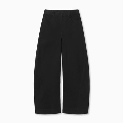 Damen High-Waist-Hose Weit Eveloria