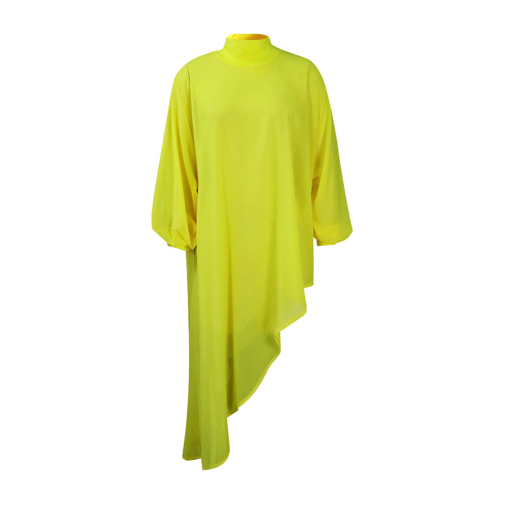 Damen Asymmetrisches Kleid Elegantes Design Eveloria