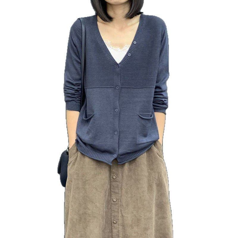 Damen Strickjacke Strukturiert Eveloria