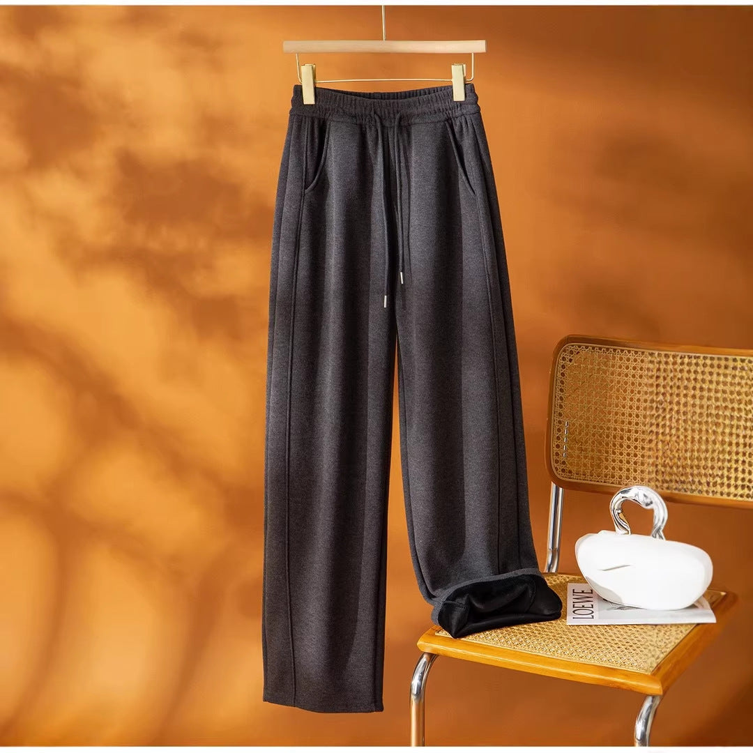 Damen Loungehose Weite Bequem Eveloria