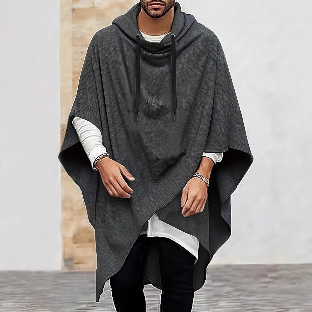 Herren Kapuzenponcho Atmungsaktives Material Eveloria - Eveloria