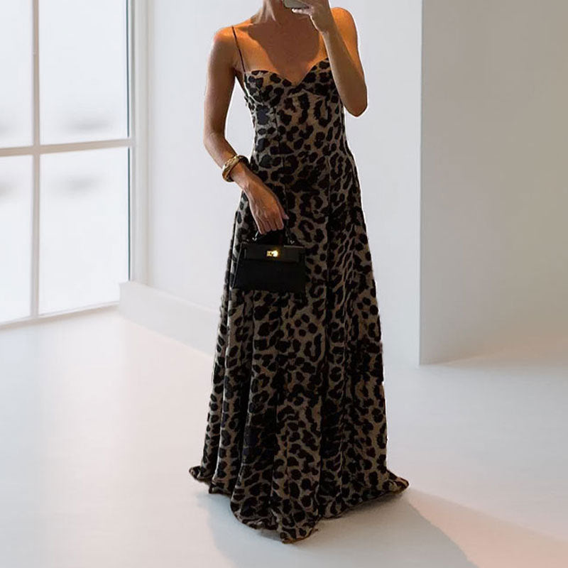 Damen Abendkleid Herz-Ausschnitt Fließender Rock Eveloria