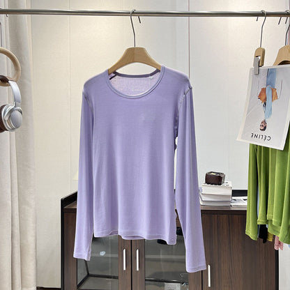 Damen Langarmshirt Weiches Jersey Ergonomisch Eveloria
