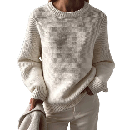 Damen Strickpullover Eveloria Merino Wolle