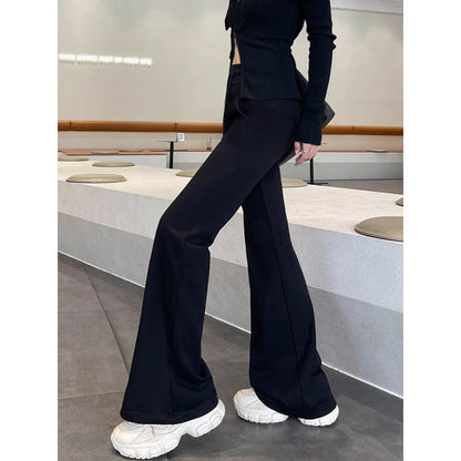 Damen Flared-Hose Bequem Stylisch Eveloria