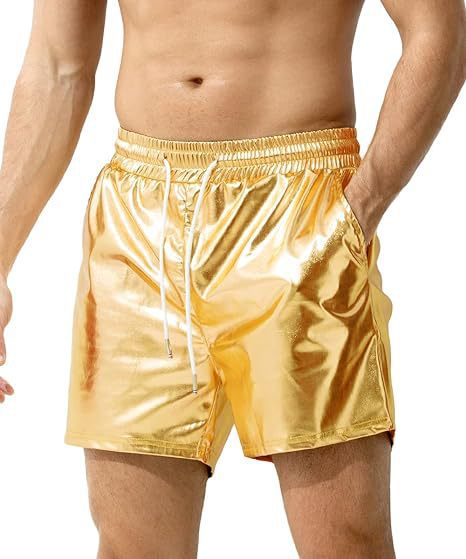 Eveloria Damen Shorts Glänzend