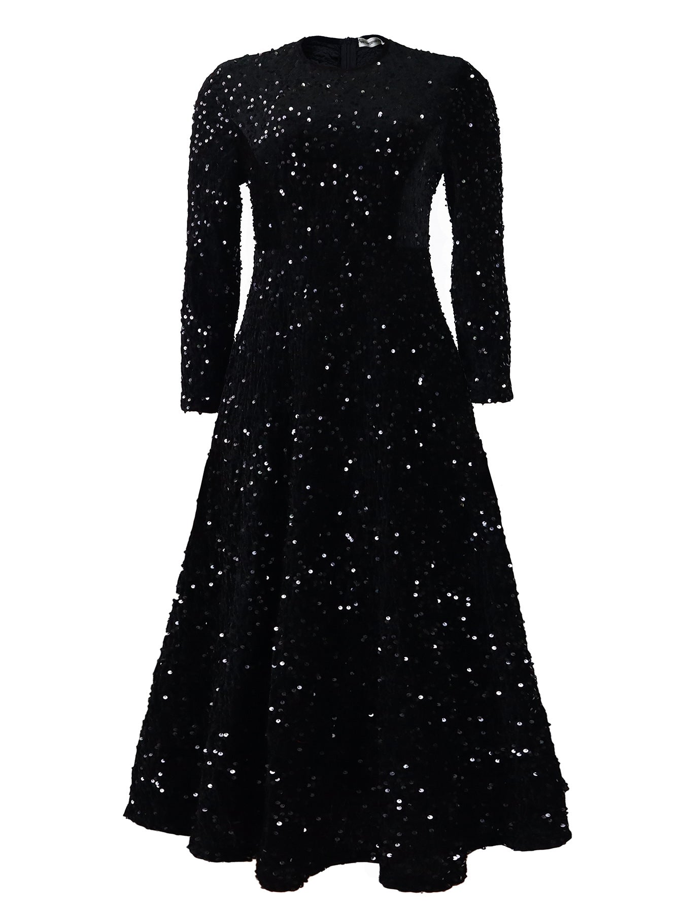 Damen Abendkleid Lang Glitzernd Eveloria