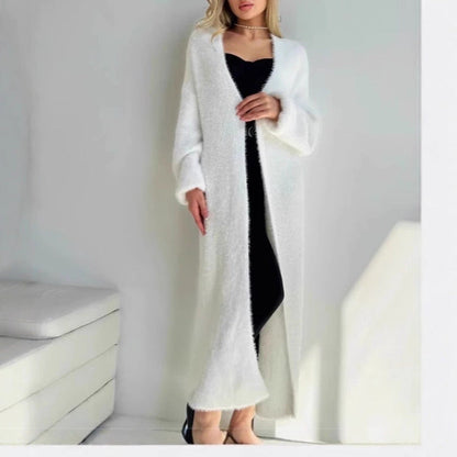 Damen Strickmantel Eveloria Elegantes Design