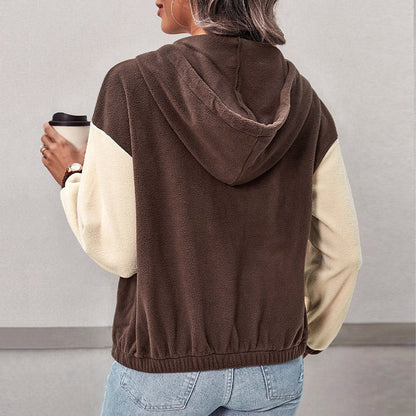Damen Fleecejacke Kuschelig Eveloria