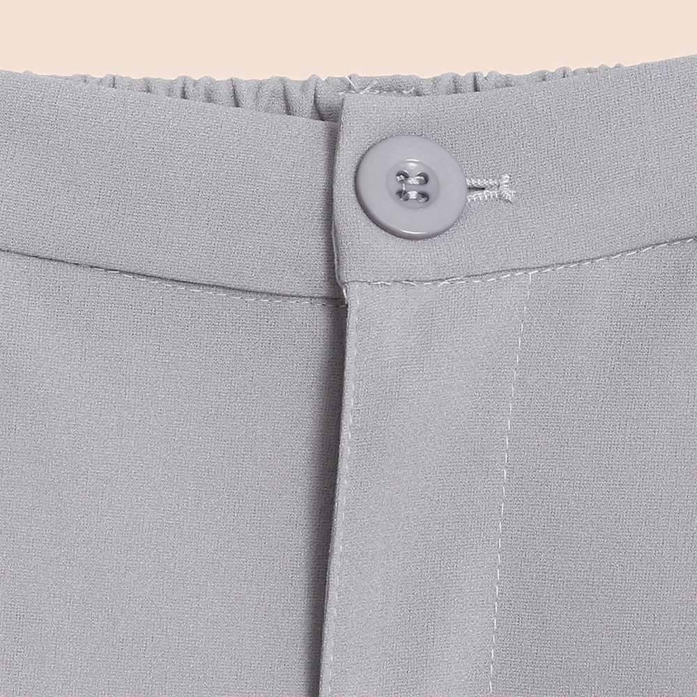 Damen Chino-Hose mit Bundfalten und hohen Taschen Eveloria