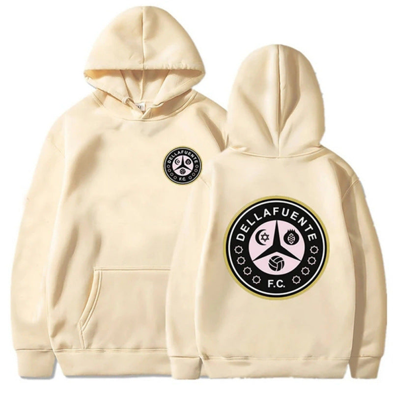Damen Kapuzenpullover Weiches Fleece Vereinsmotiv Eveloria