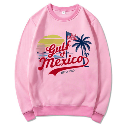 Damen Sweatshirt Grafikdesign Lässig Grau Eveloria