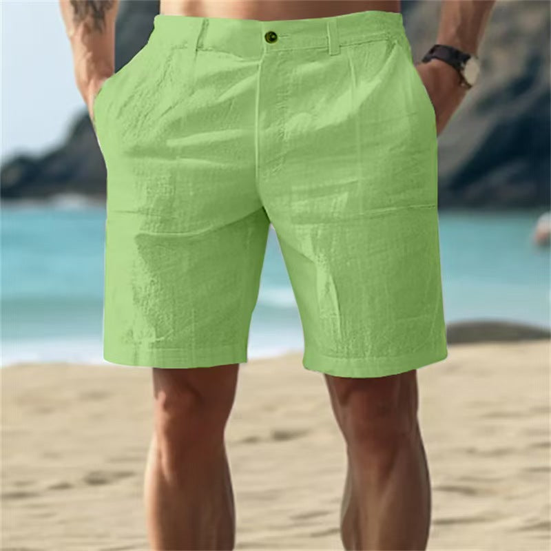 Herren Badeshorts Schnelltrocknend Mit Seitentaschen Blau Eveloria