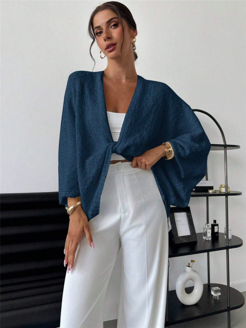 Damen Kimono-Jacke Weite Passform Elegantes Design