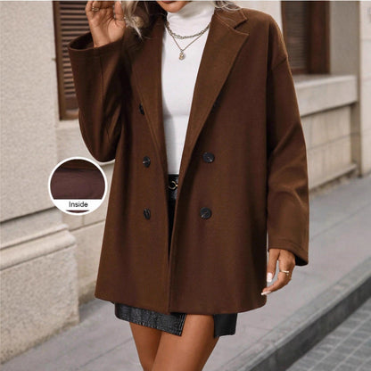 Damen Blazer Oversized Weich Eveloria