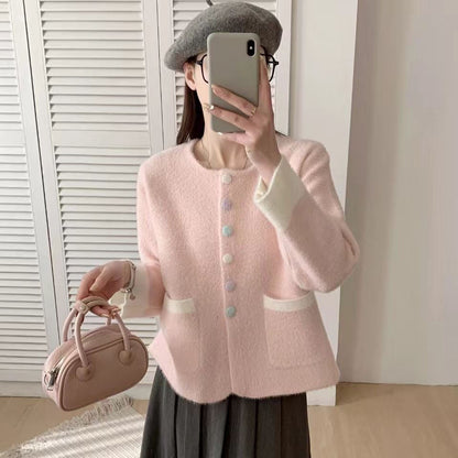 Damen Strickjacke Lässig Eveloria - Eveloria