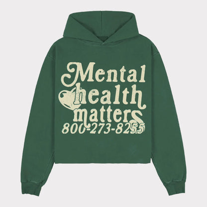 Damen Kapuzenpulli Statement-Druck Eveloria
