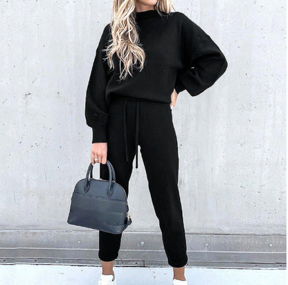 Damen Jumpsuit Loungewear Puffärmel Verstellbar Eveloria