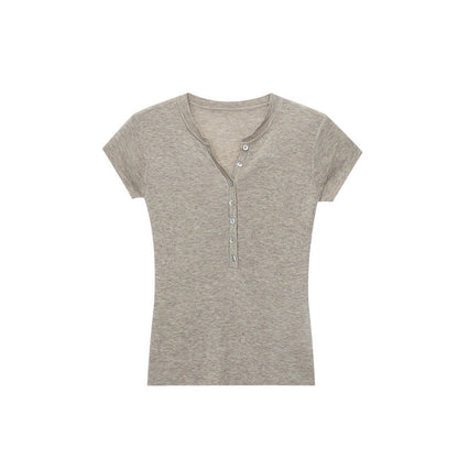 Damen Leinenhose Bequem Weit Schnitt Beige
