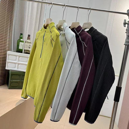 Damen Funktionsoberteil Kapuzenpullover Reißverschluss Eveloria