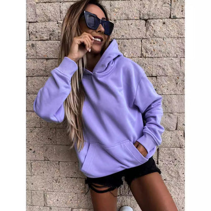 Damen Kapuzenpulli Weich Eveloria